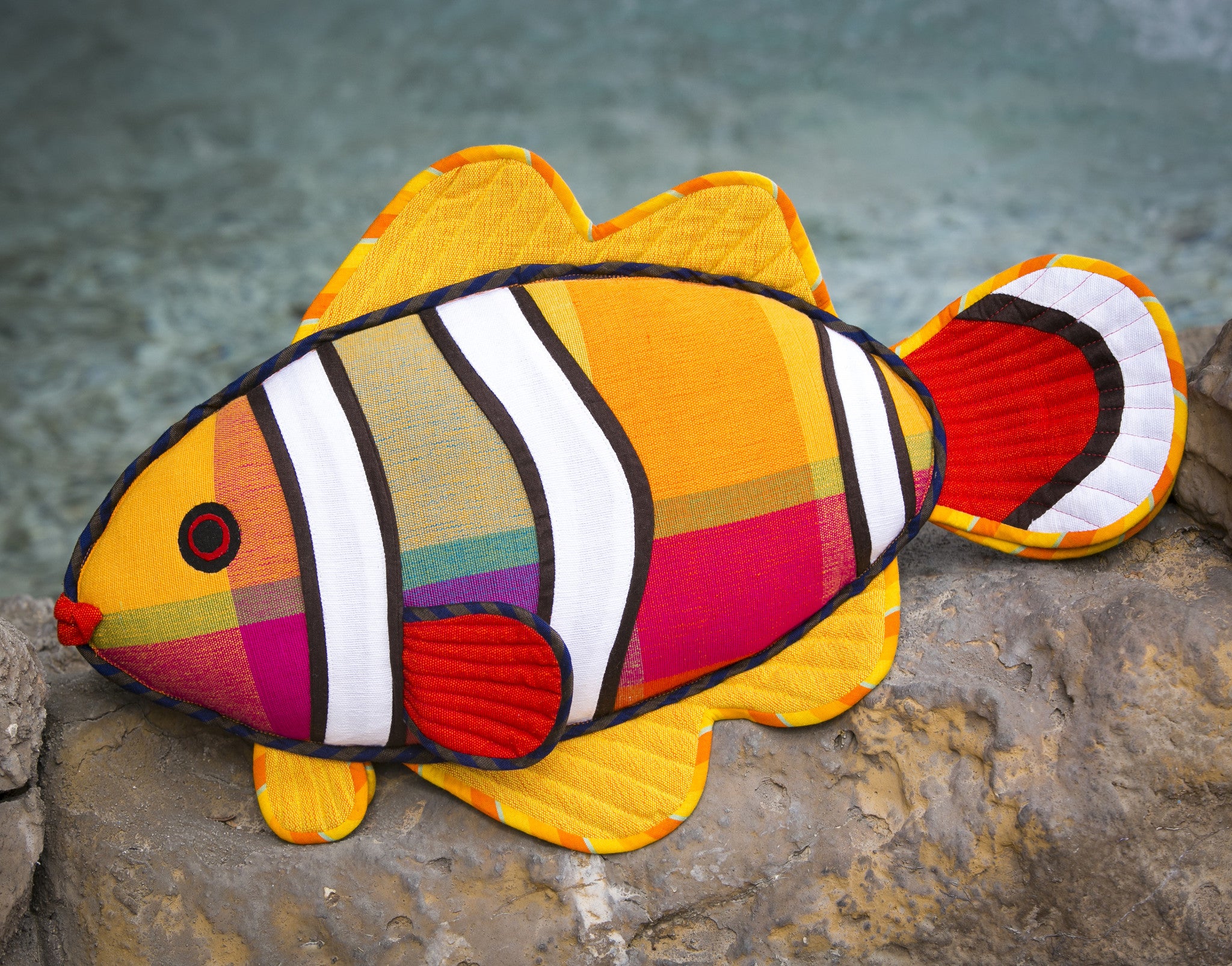 Lucy, the Clown Fish – Enjoying a day in the sun! (large size)