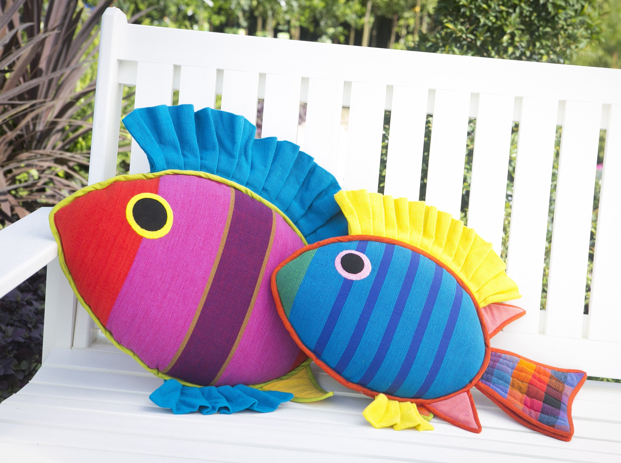 The Rabbit Fish – Lounging in the sun! (Mindy shown in large size & Sammy in small size)