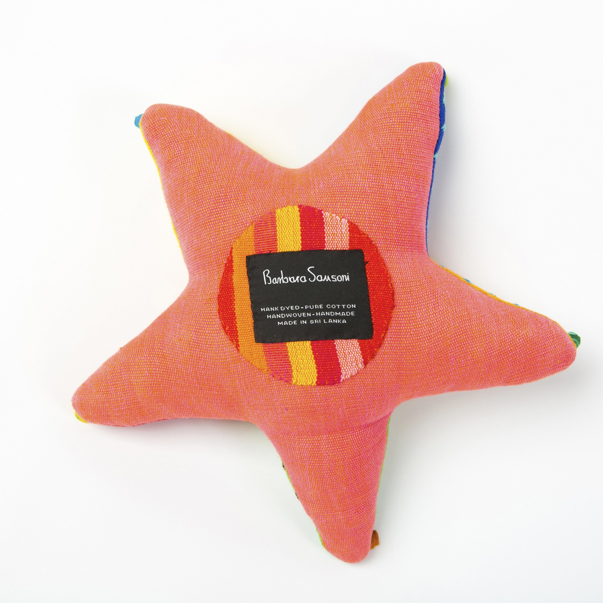 Sabrina, the Starfish (back view, pink color)