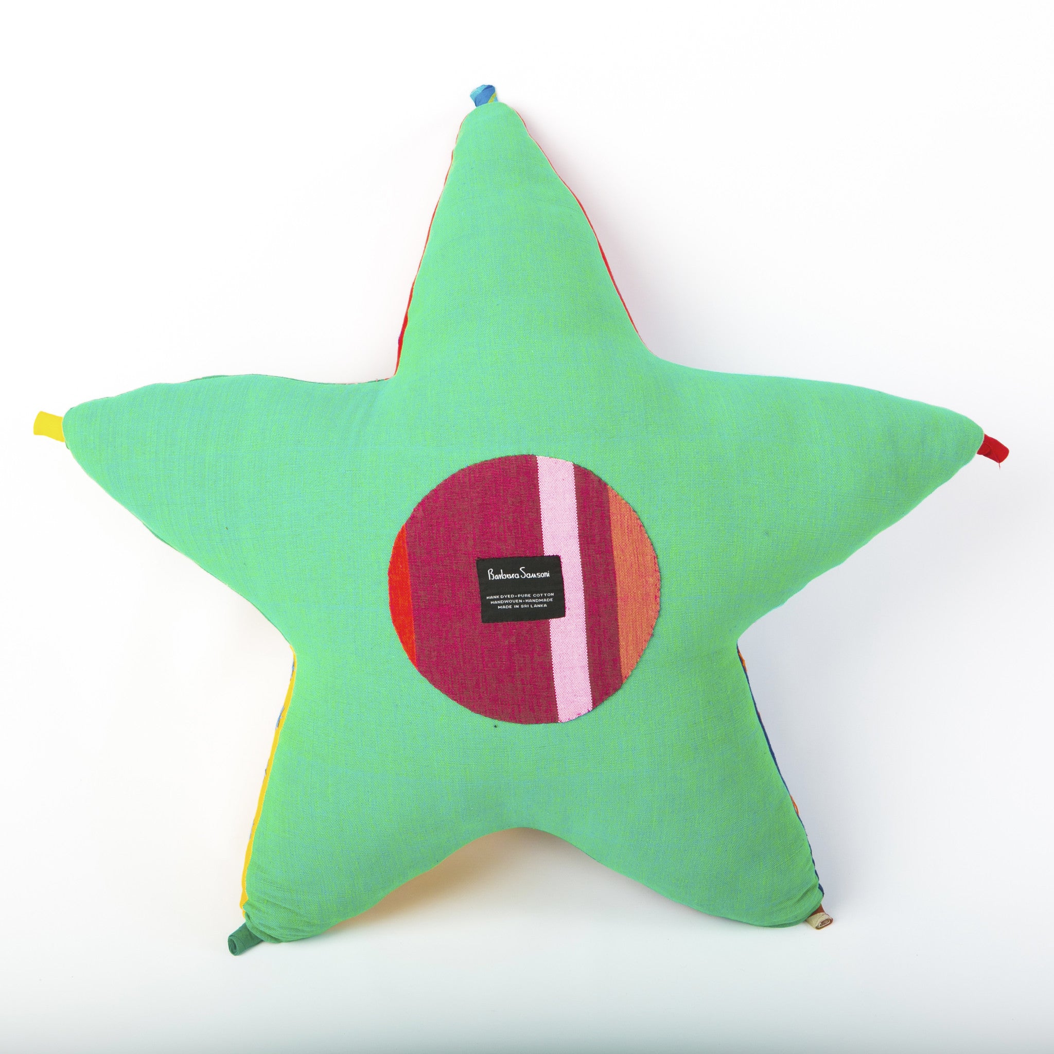 Stella, the Starfish (back view, shamrock green color)