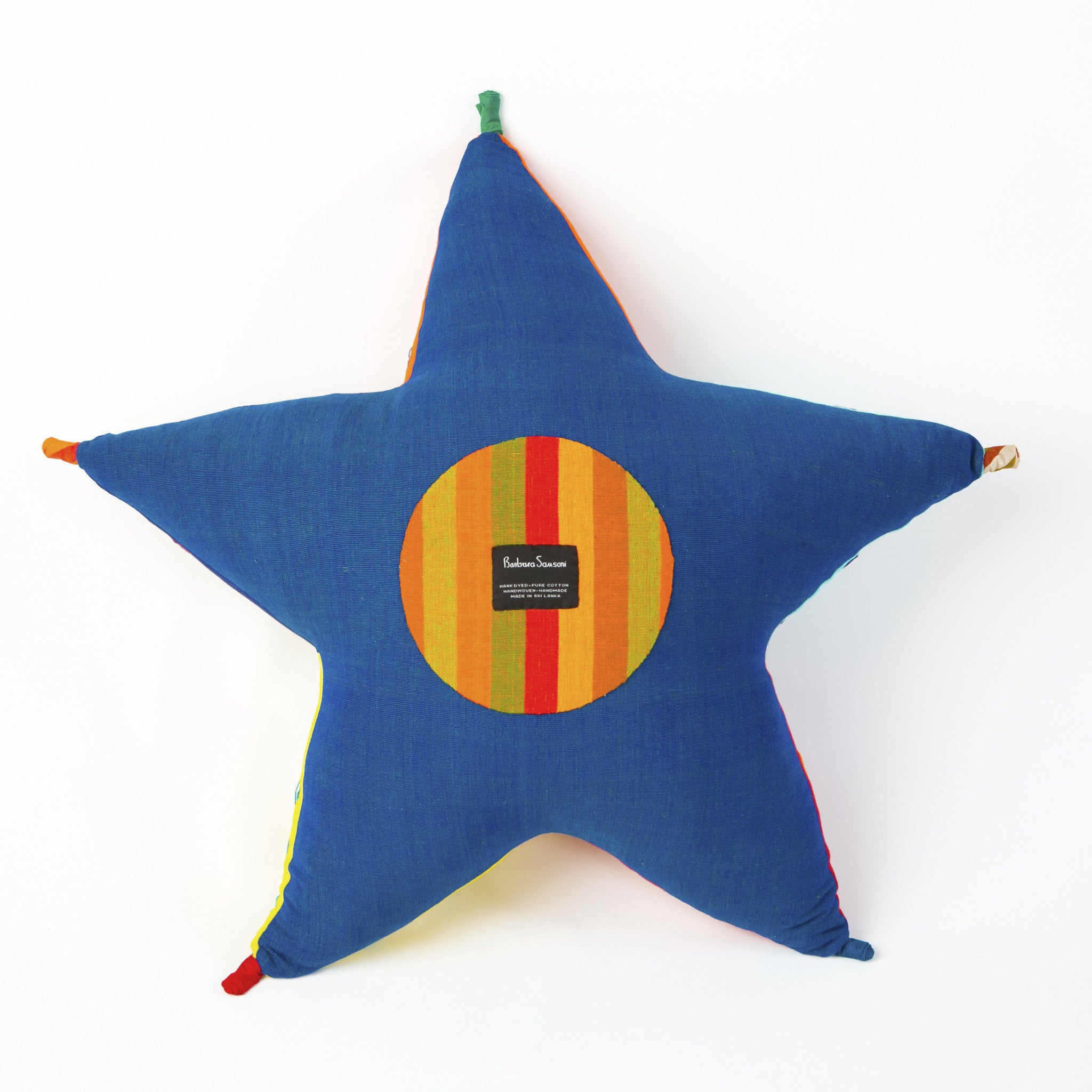 Stella, the Starfish (back view, royal blue color)