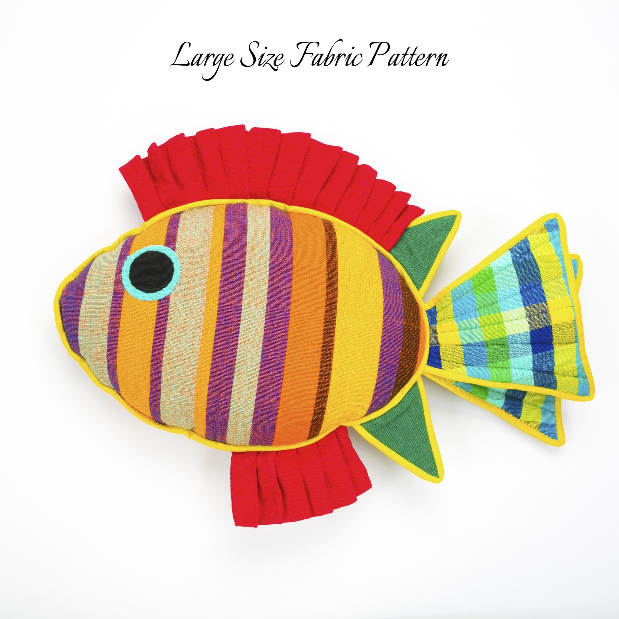 Fish Pillow - Leonard, the Rabbit Fish - Lionheart Imports