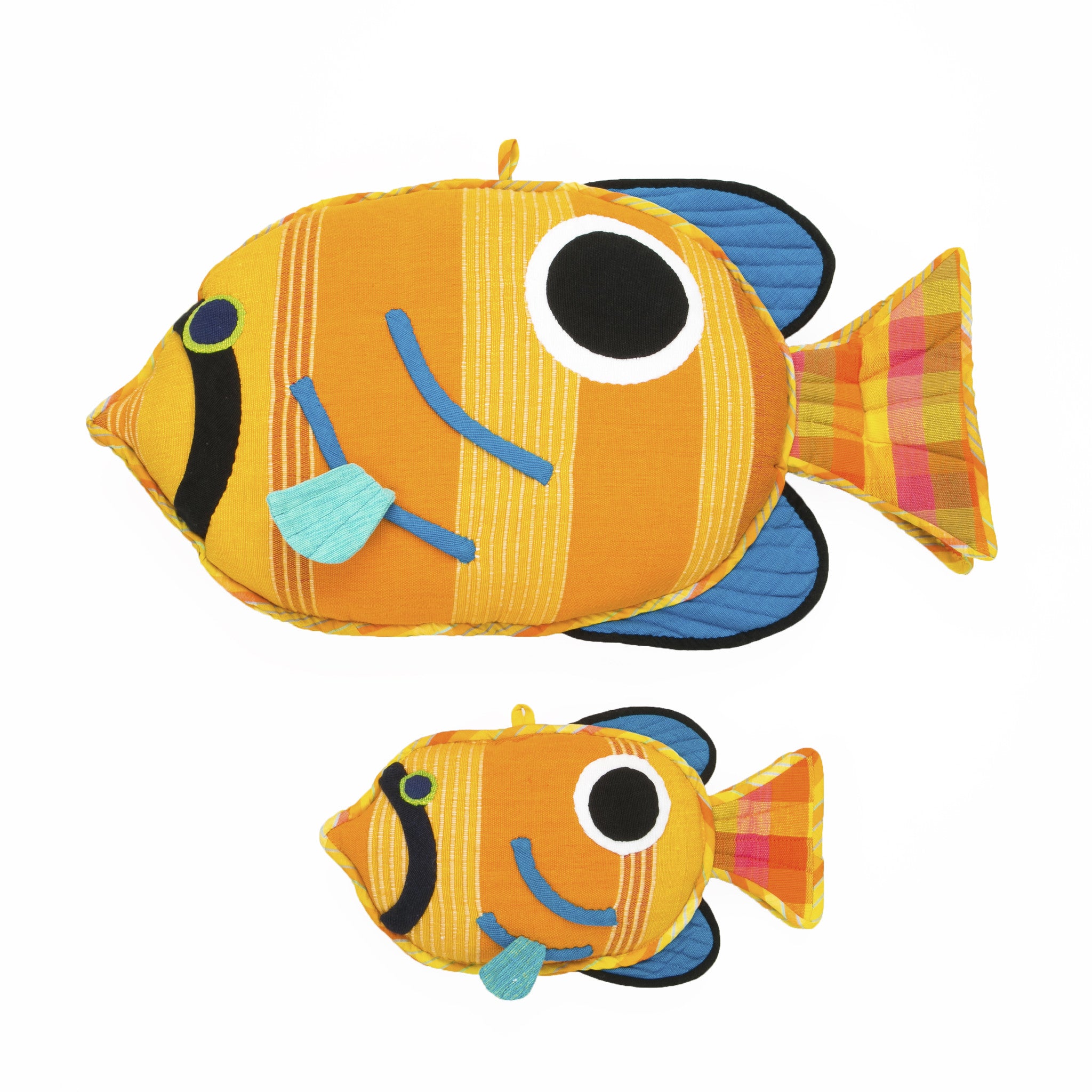 Fish Pillow - Suzi, the Butterfly Fish Pillow by Barefoot