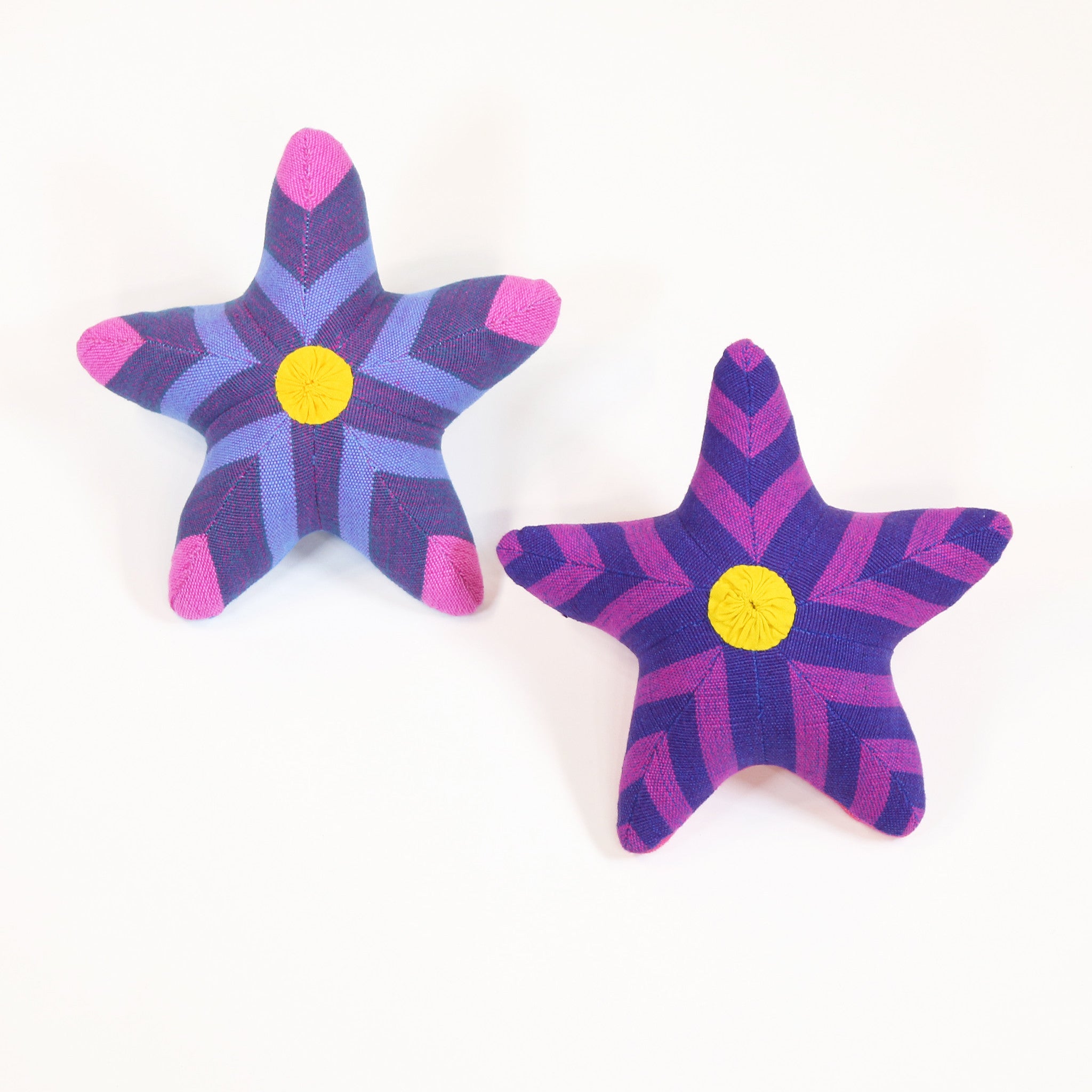 Sybil, the Starfish – all patterns (front view)