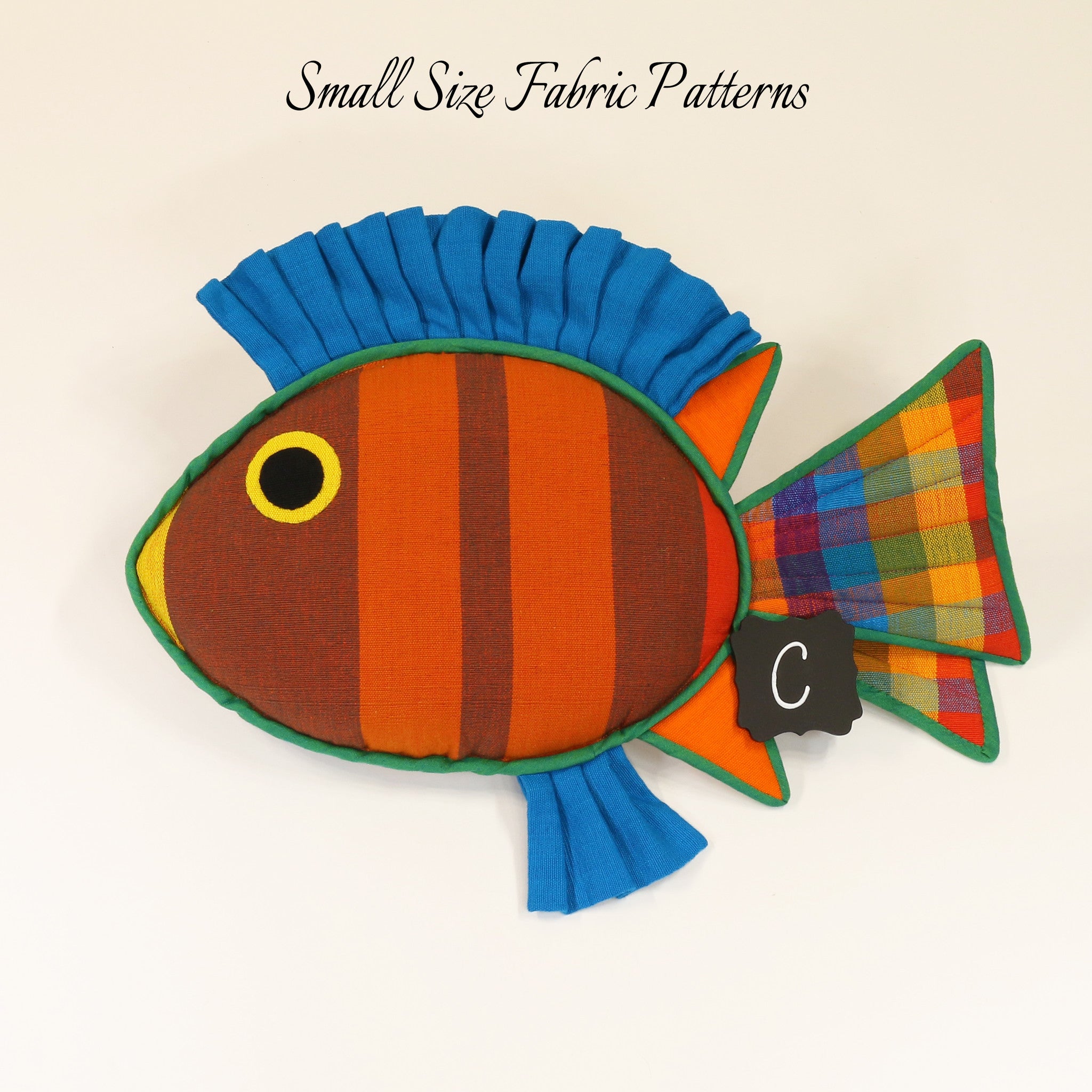 Fish Pillow - Leonard, the Rabbit Fish - Lionheart Imports